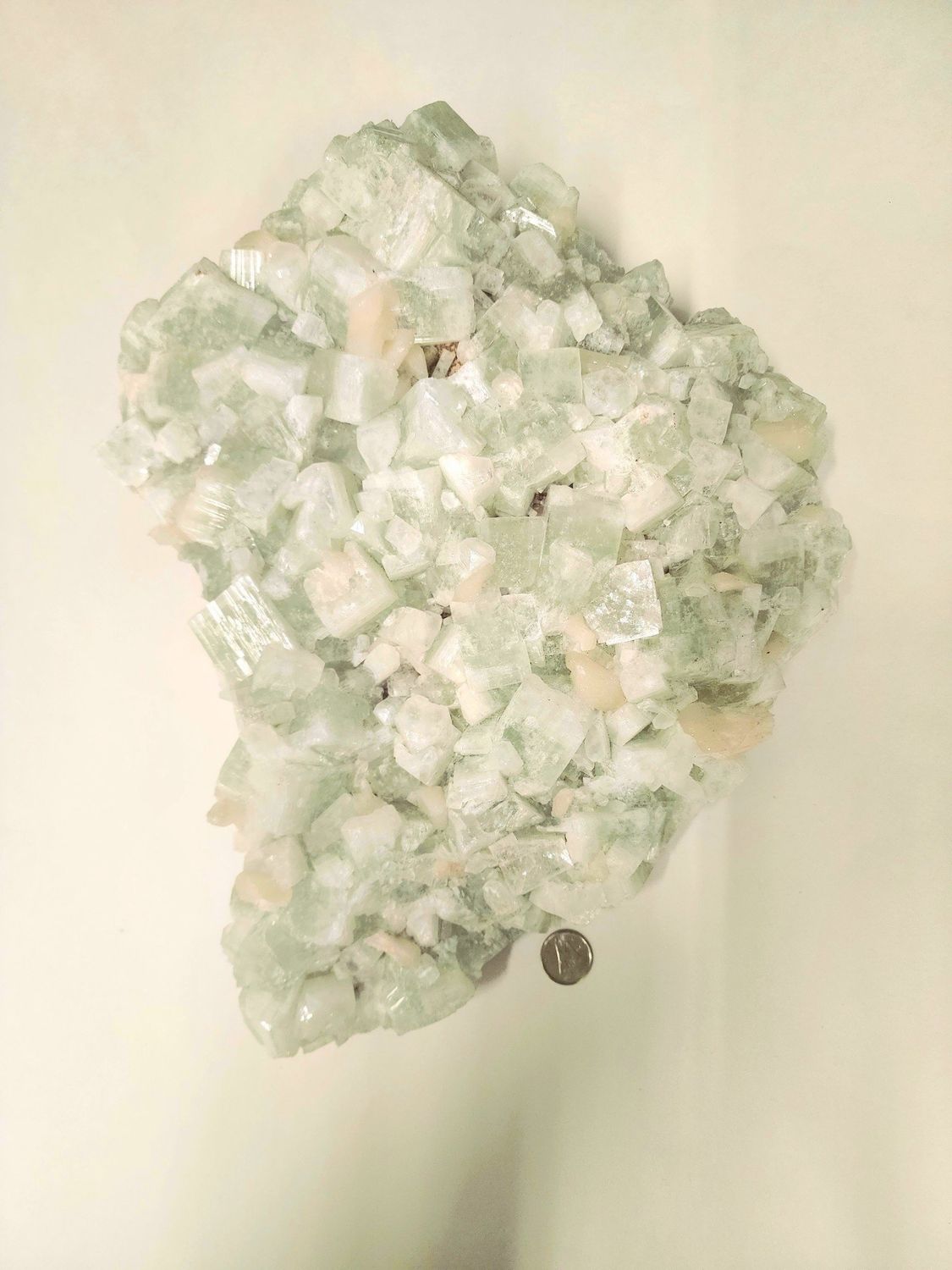 Green Apophyllite Cluster