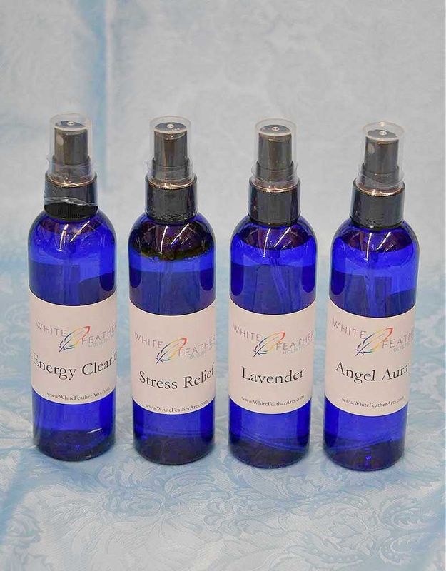White Feather Stress Relief Essential Oil Spray 120ml