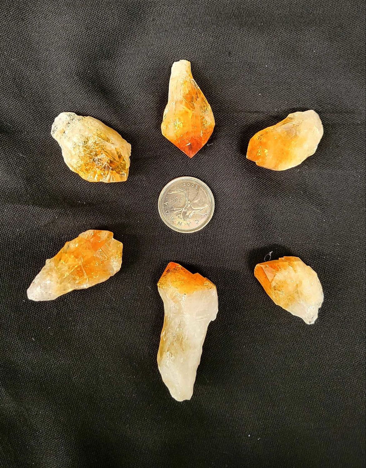 Citrine Points Small $6