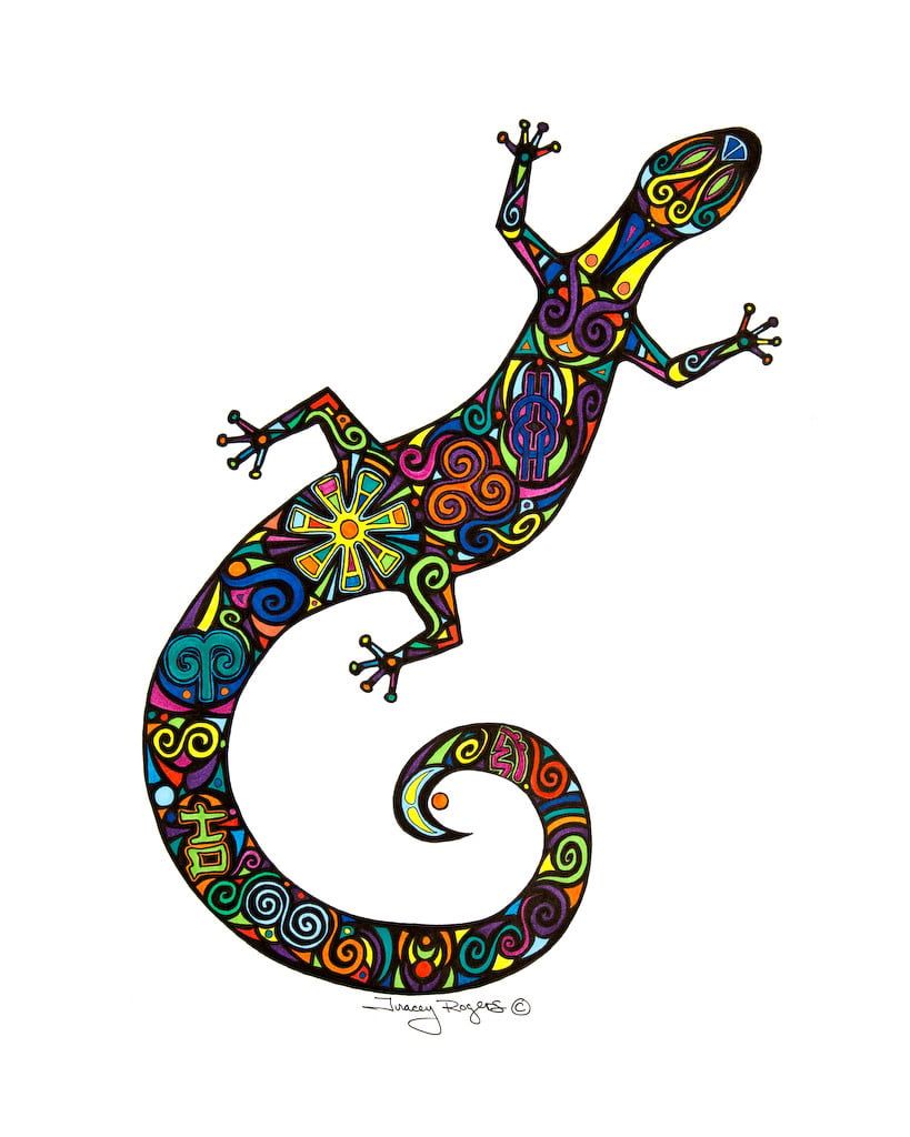 Tracey Rogers Art - Greeting Card - The Master