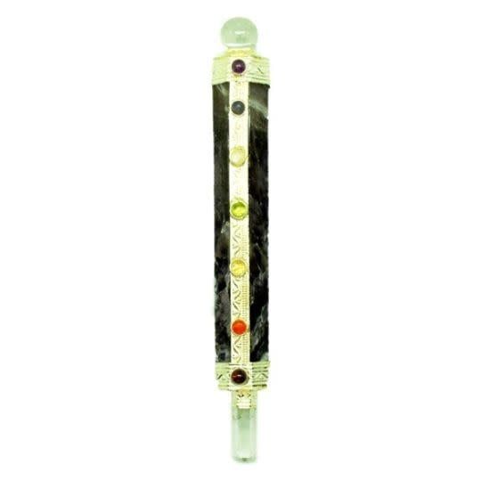 Amethyst Chakra Healing Wand 5.5&quot;