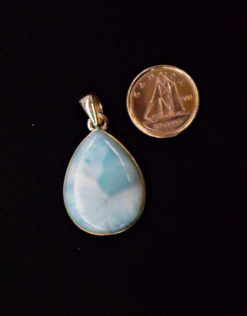 Larimar Pendant H Sterling Silver