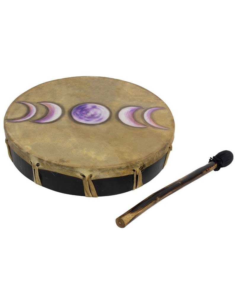 Ceremonial Moon Drum: 12&quot;