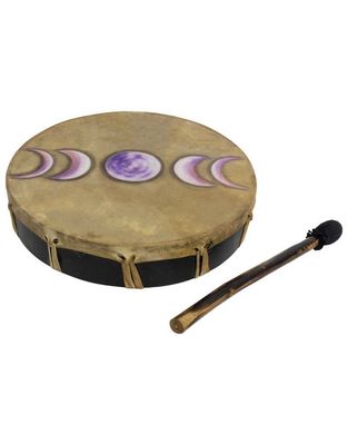 Ceremonial Moon Drum: 12&quot;