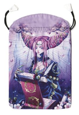 Mystical Manga Satin Tarot Bag