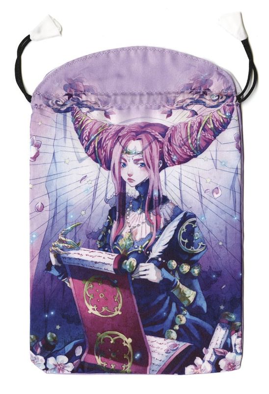 Mystical Manga Satin Tarot Bag