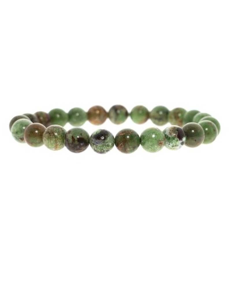 Green African Opal Bracelet 8mm