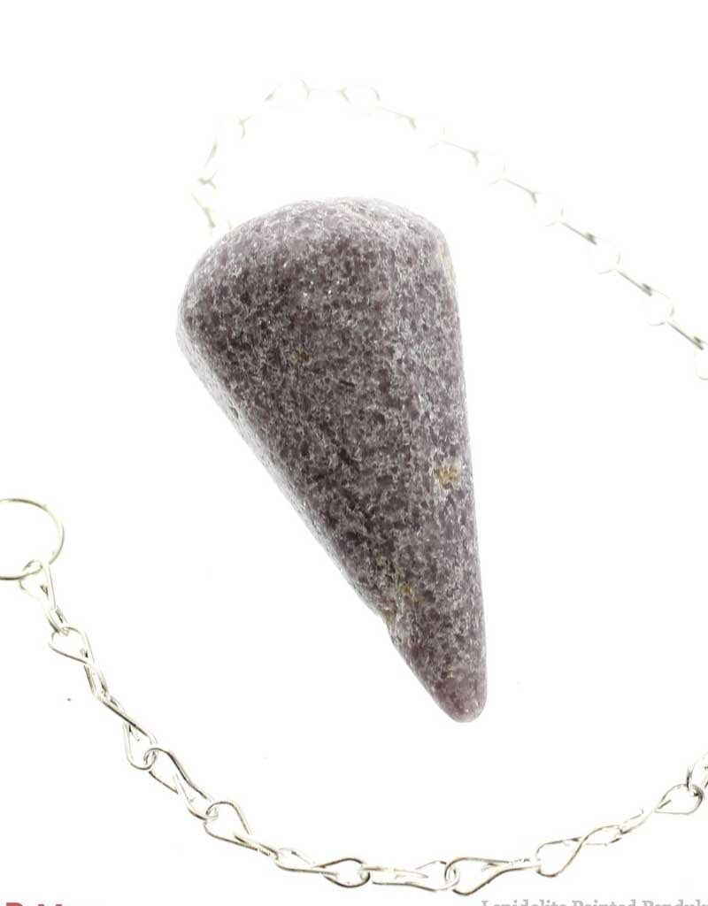 Lepidolite Point Pendulum
