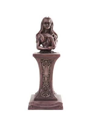 Crescent Crowned Moon Godess Statue