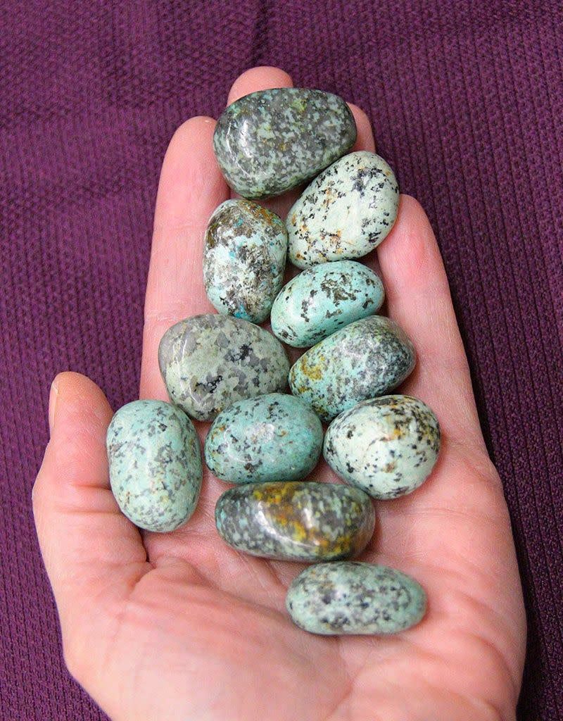 African Turquoise Tumbled $3