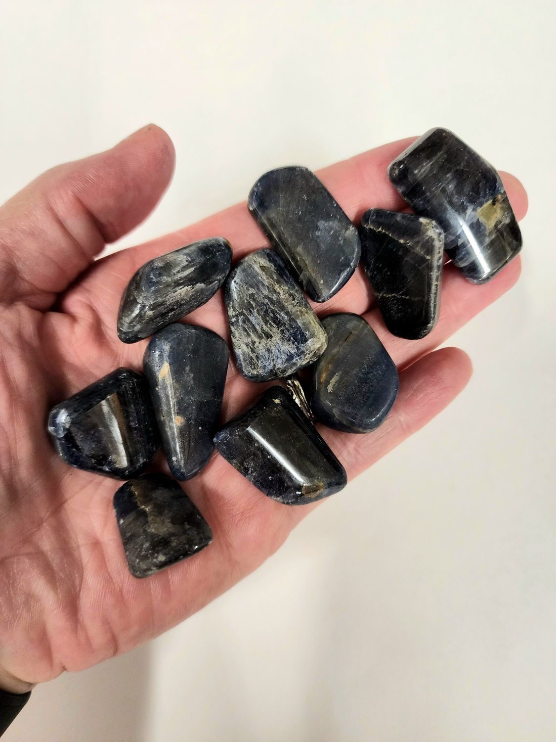 Sapphire Tumbled