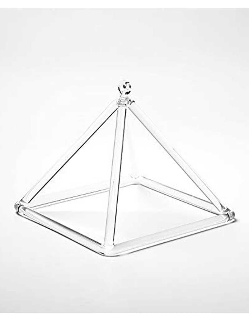 Musical Crystal Pyramid 7&quot; w/ Mallet