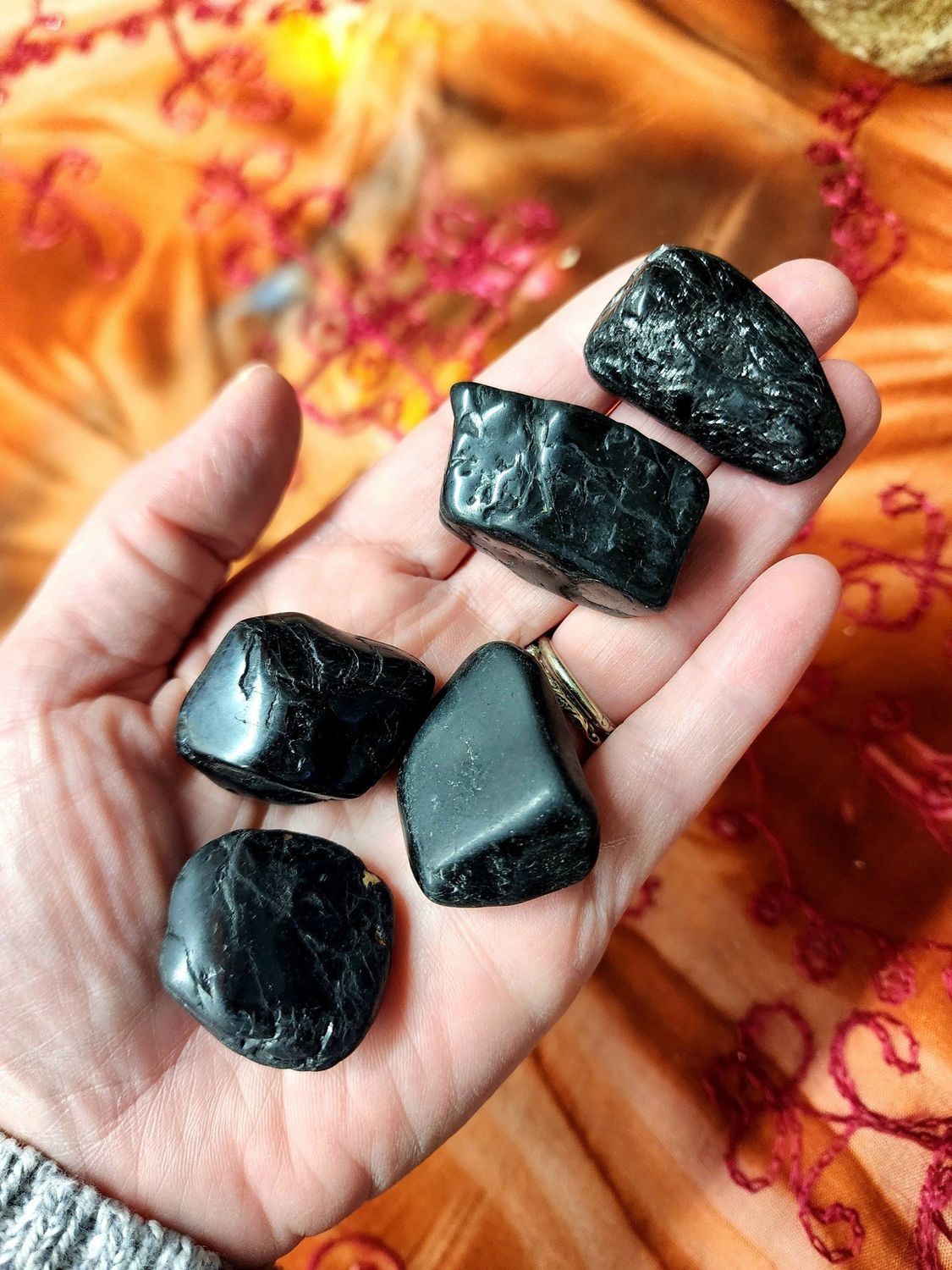 Black Tourmaline Tumble