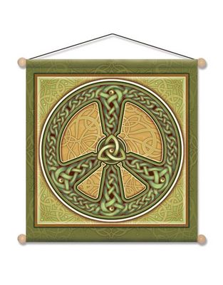 Banner Celtic Peace 15&quot; x 15&quot;