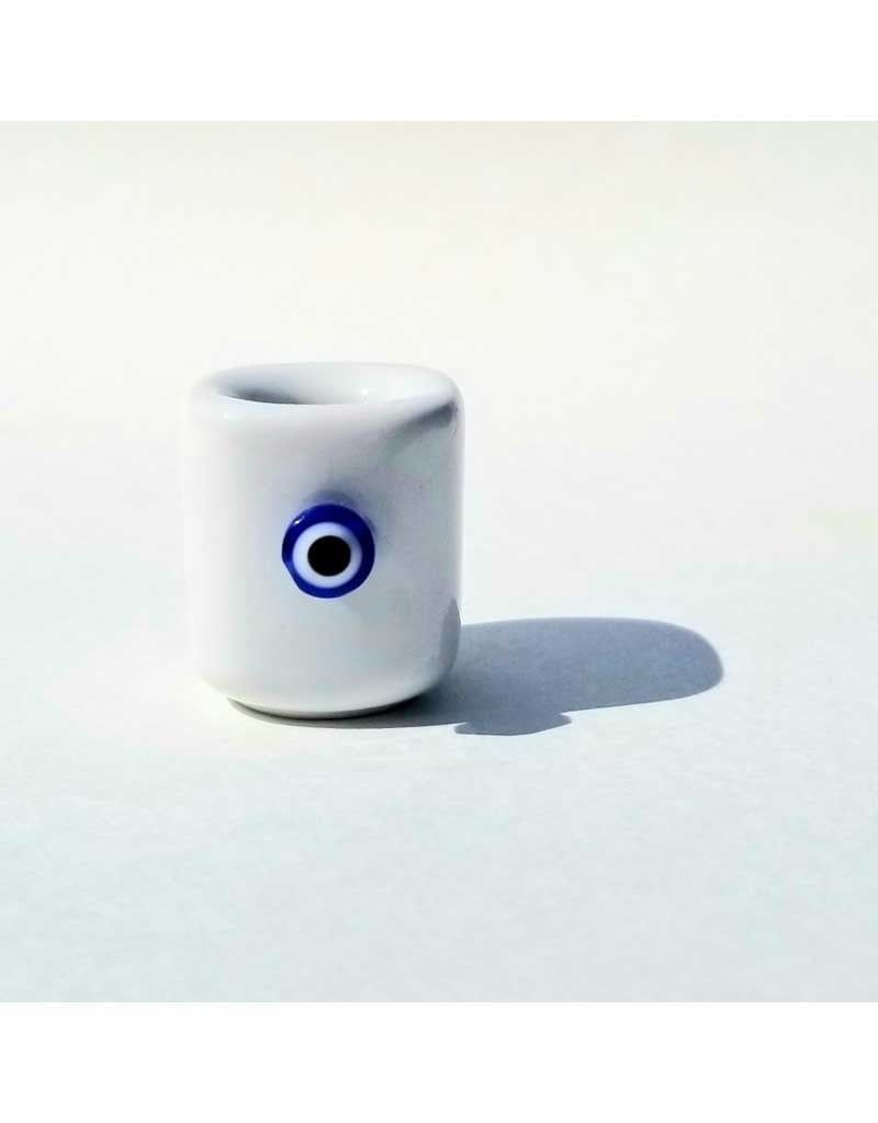 Mini Candle Holder Evil Eye