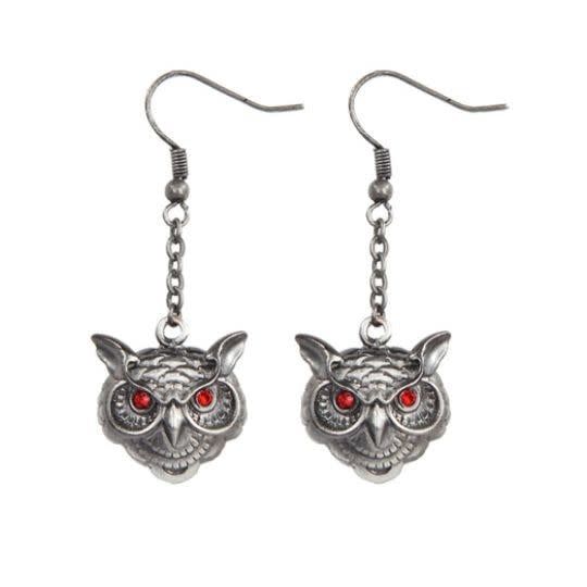 Owl Dangle Earrings