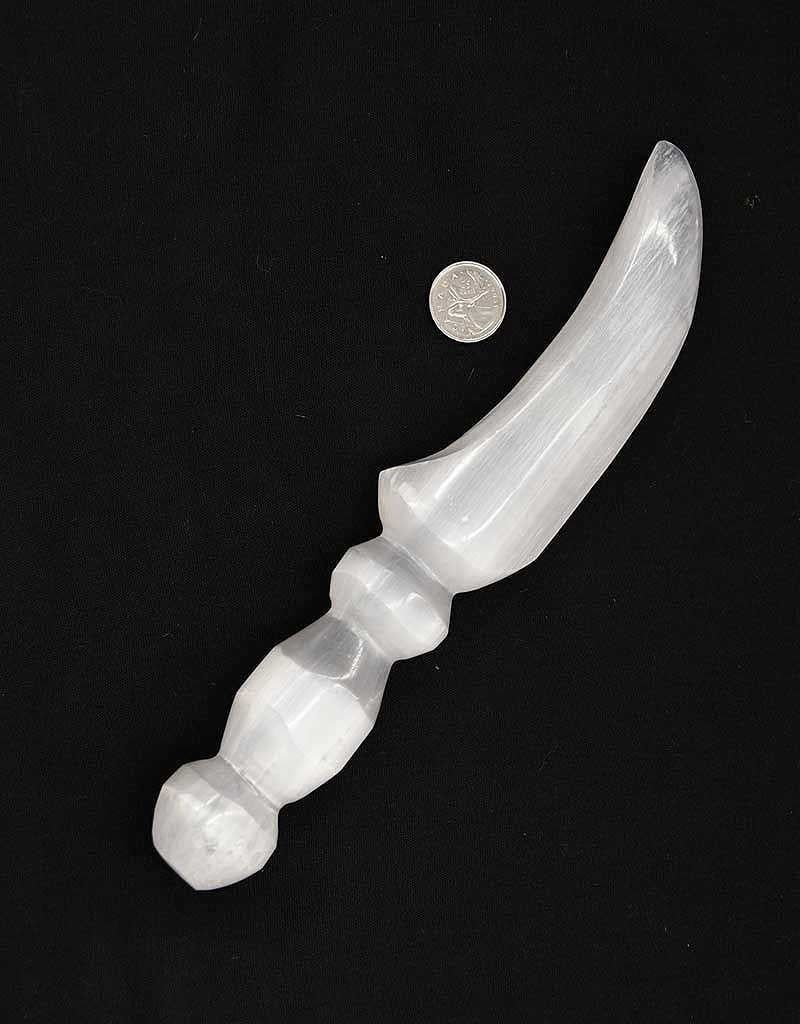 Selenite Athame 11.5&quot;