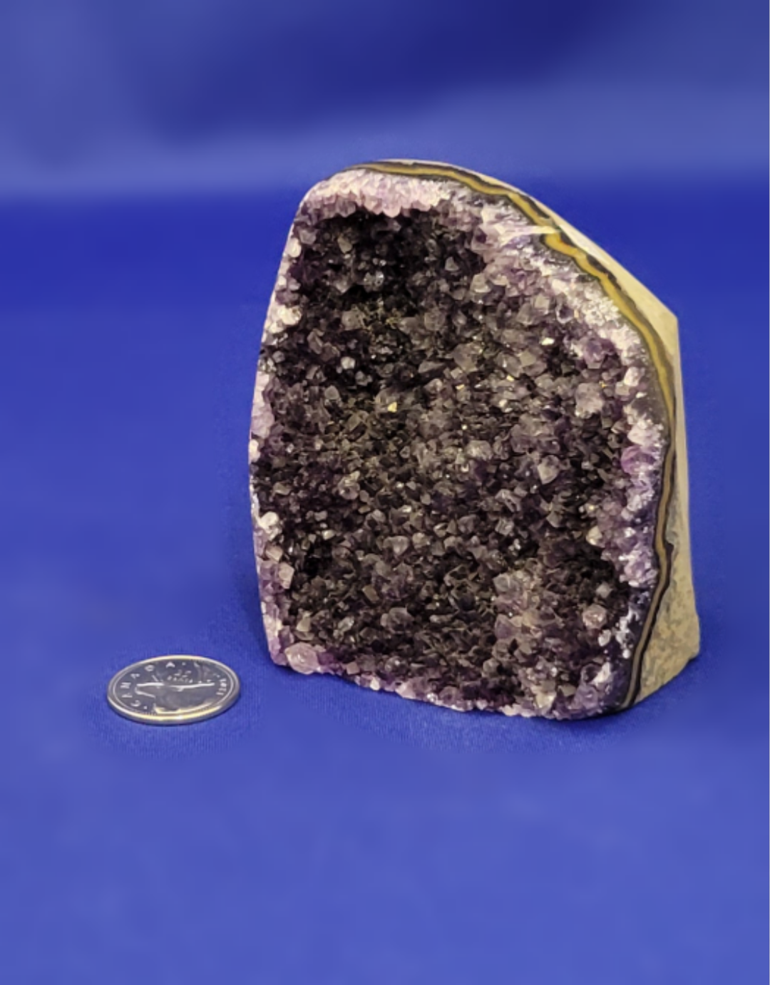 Amethyst Cluster Standing from Uruguay 3.5&quot;