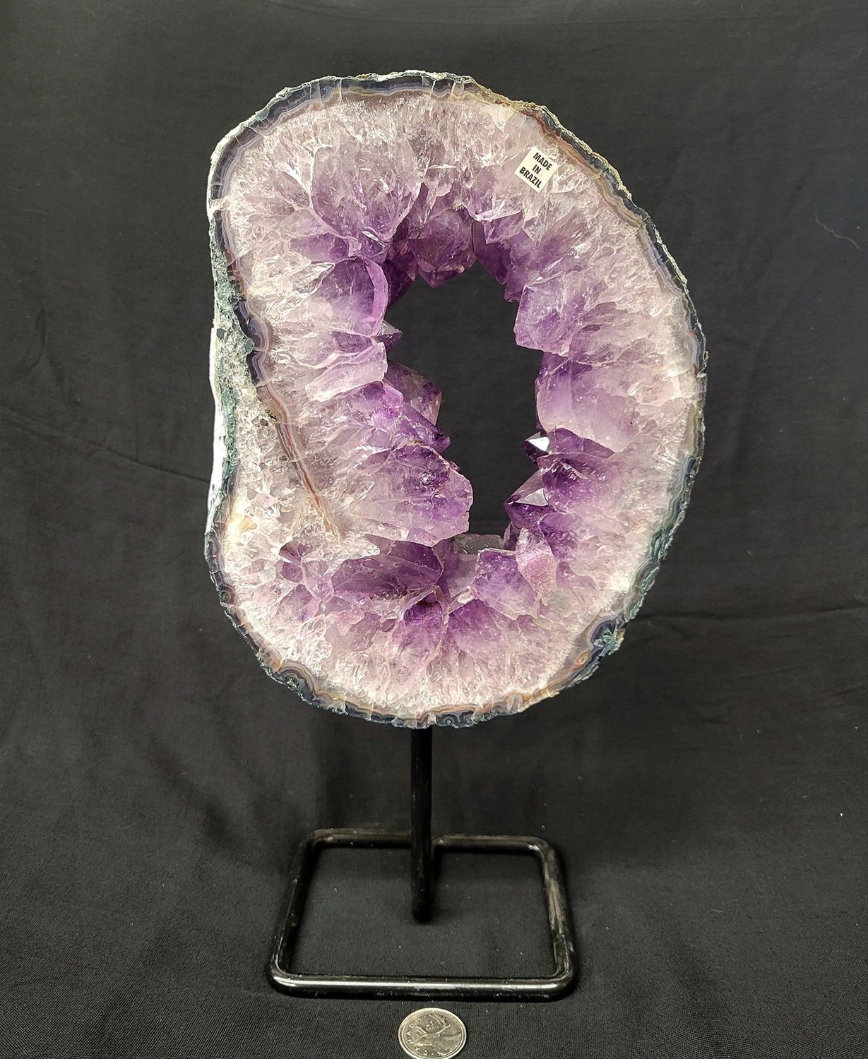Amethyst Slice (Ring) 2.45 kg