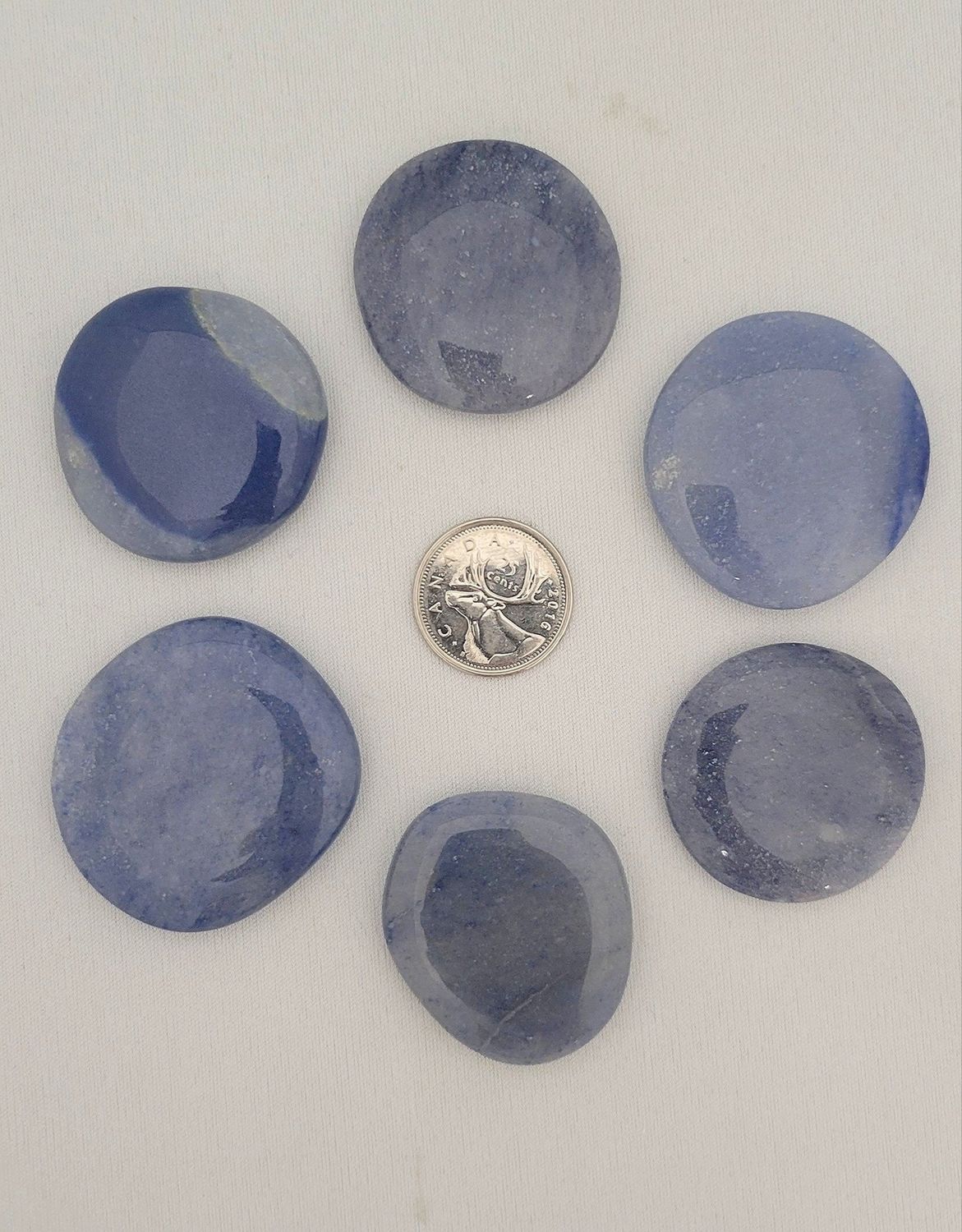 Blue Quartz Earth Stone