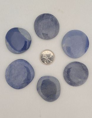 Blue Quartz Earth Stone