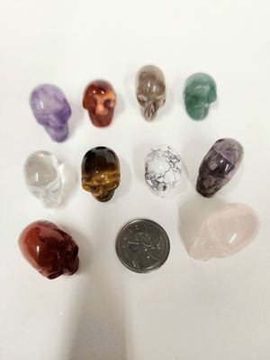 Mini Crystal Skulls - Assorted