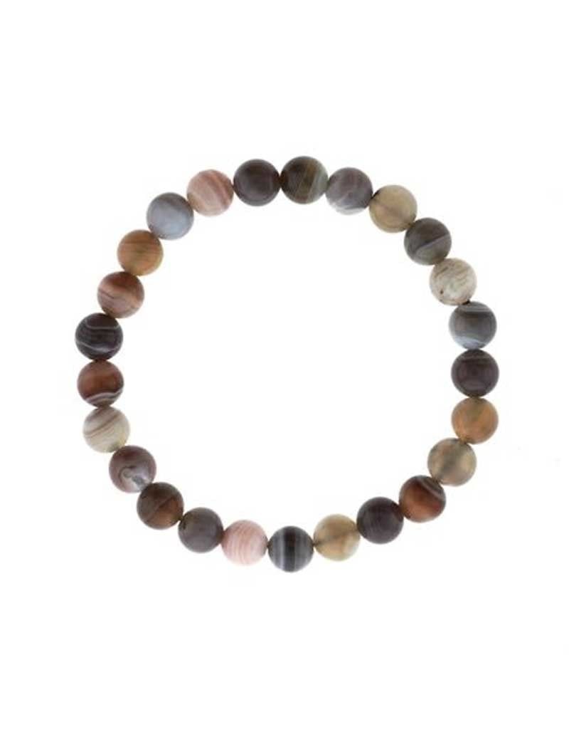 Botswana Agate Bracelet 8mm