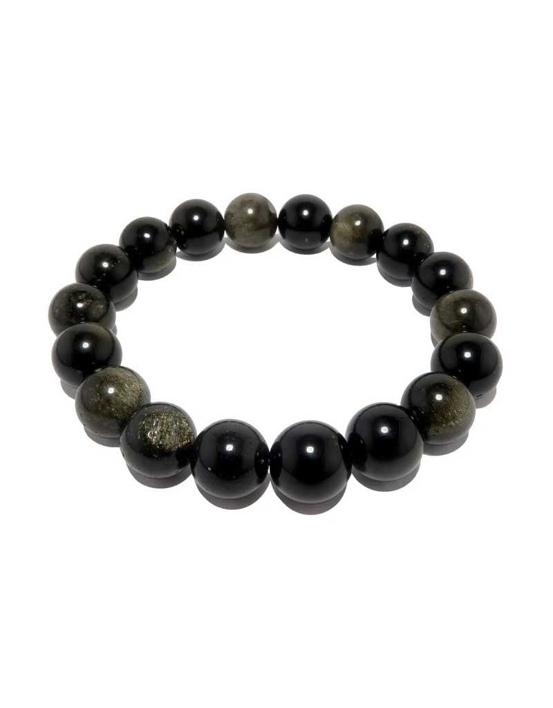 Goldsheen Obsidian Bracelet 8mm