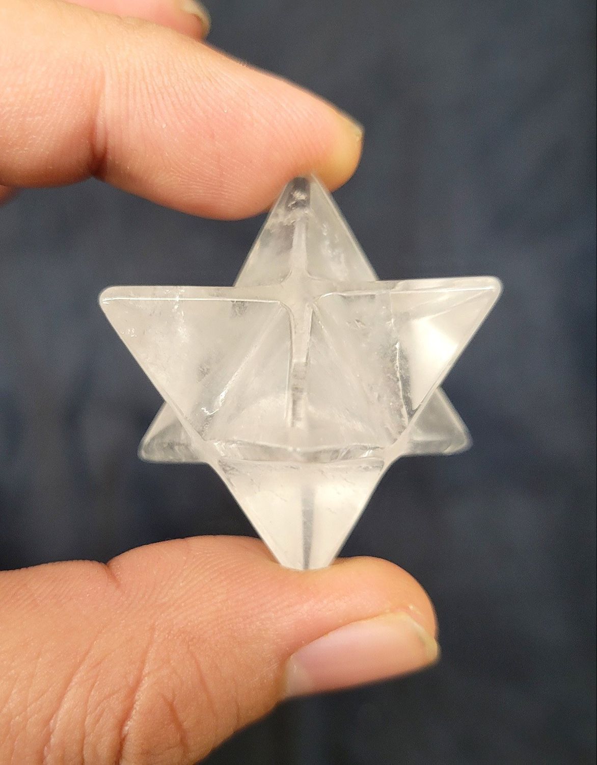 Lemurian Quartz Merkaba  1&quot;