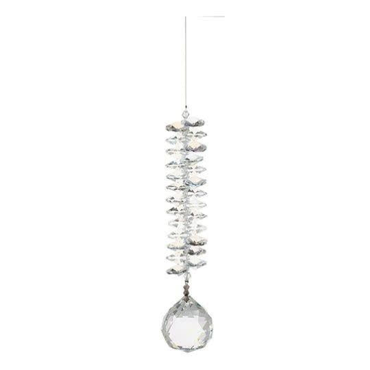 Crystal Art - Crystal Icicles with 30mm Ball - Clear