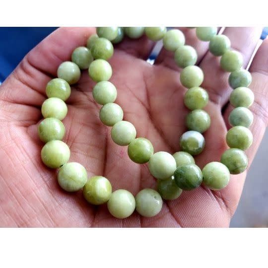 Chinese Jade 8MM Bracelet