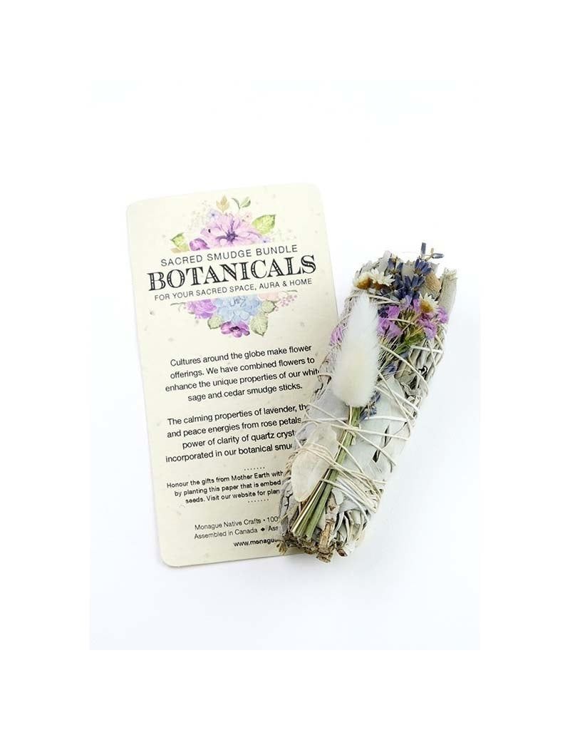 Sacred Smudge Bundle Botanical - Sage Natural