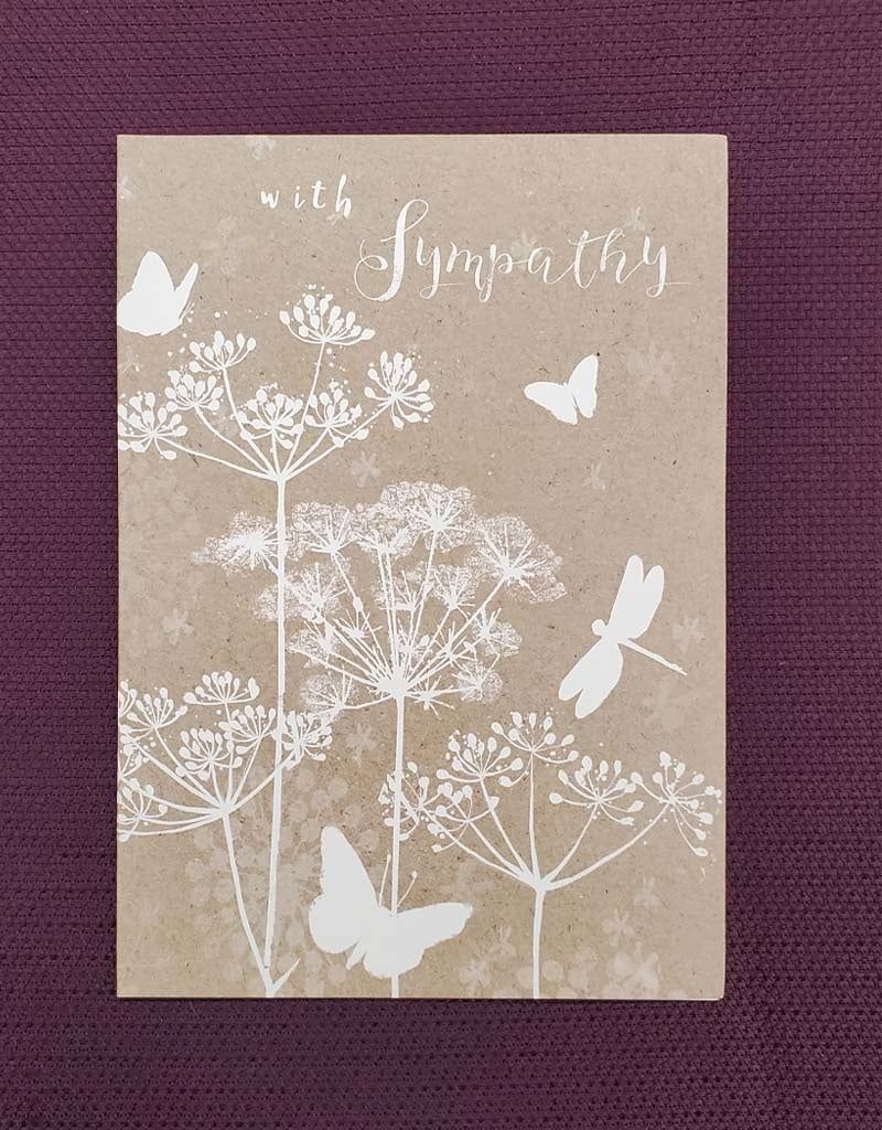 Elegant Sympathy - Greeting Card