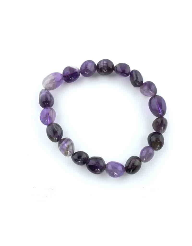 Amethyst Small Nugget Bracelet