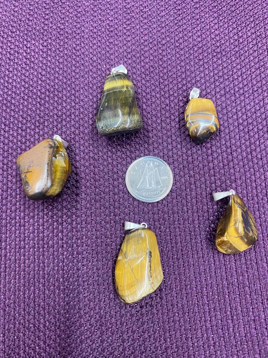 Assorted Tiger Eye Pendants