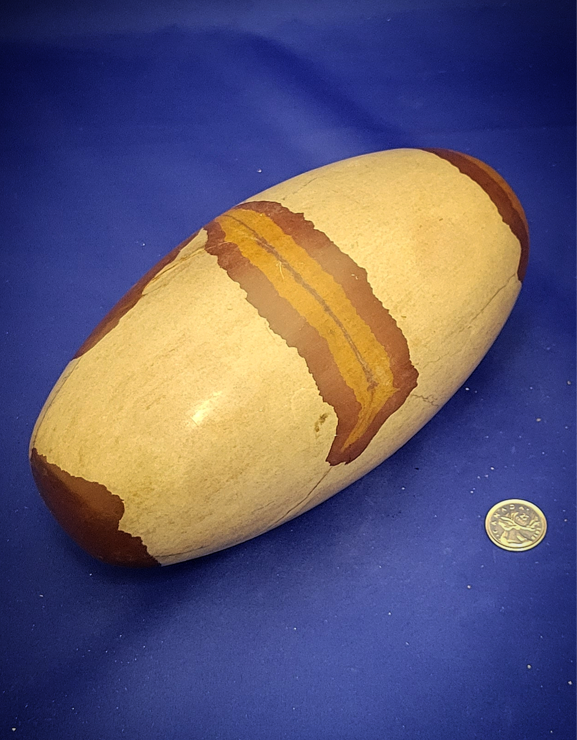 Shiva Lingam Egg  Giant 8.5&quot;