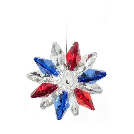 Crystal Art - Star Burst - Red/Blue