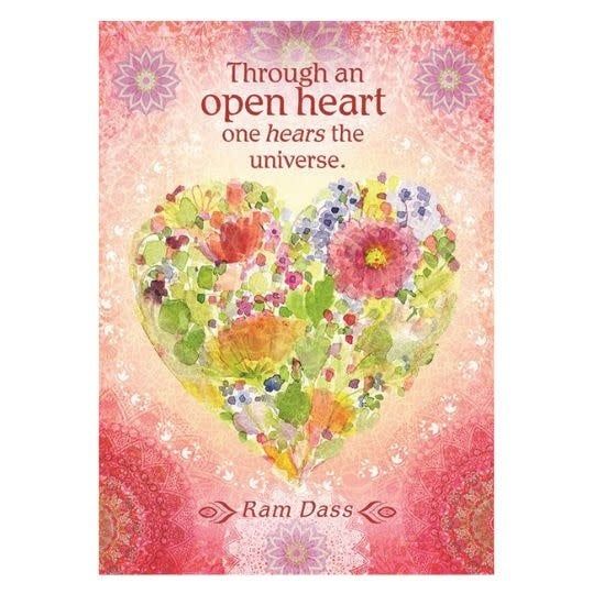 Through an Open Heart  - Greeting Card