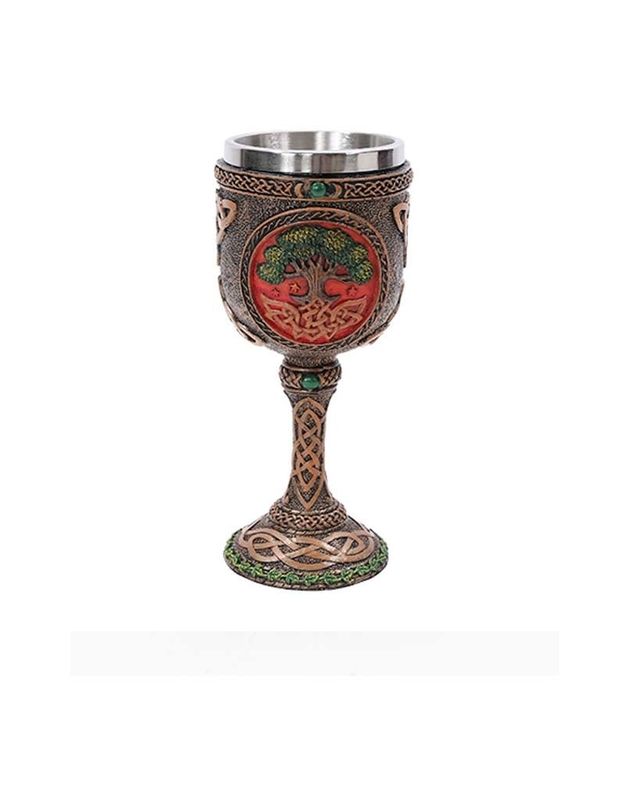 Tree of Life Celtic Goblet