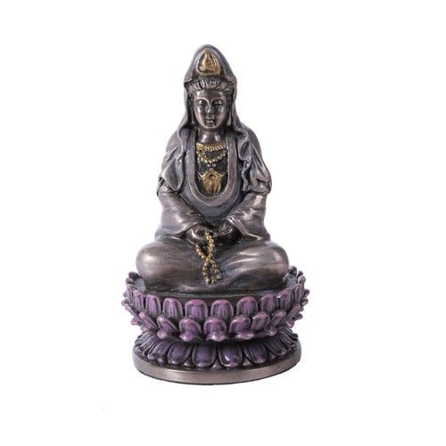 Kuan Yin Statue 2&quot;x2&quot;x3 3/8&quot;
