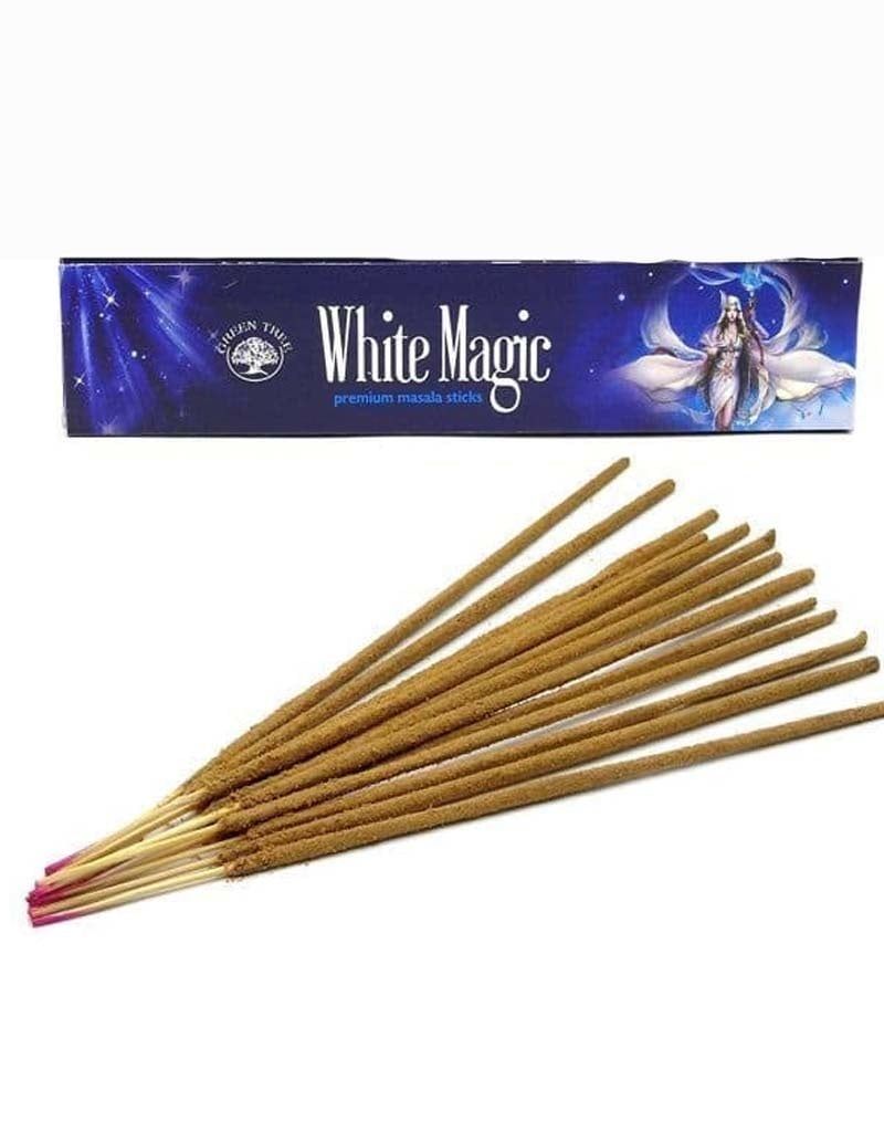White Magic Green Tree Incense Sticks - 15g