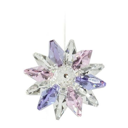 Crystal Art - Star Burst - Lilac/Pink