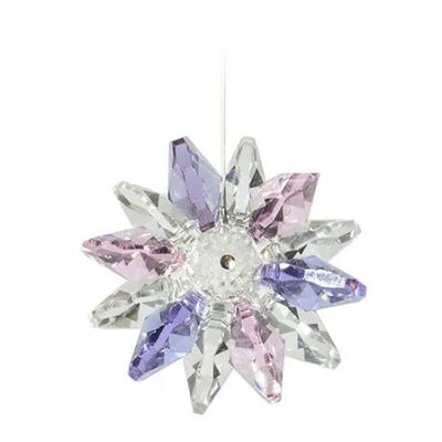 Crystal Art - Star Burst - Lilac/Pink