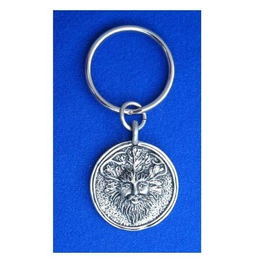 Keychain Pewter Green Man