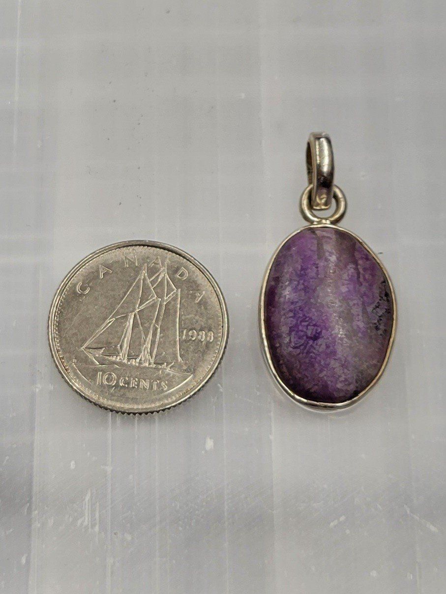 Sugilite Pendant B Sterling Silver