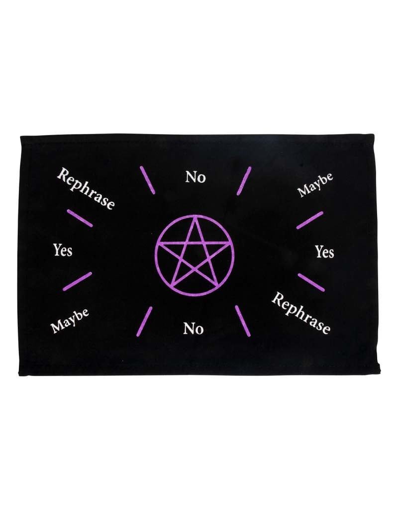 Pink Pentacle Pendulum Mat 11.5&quot; x  7&quot;