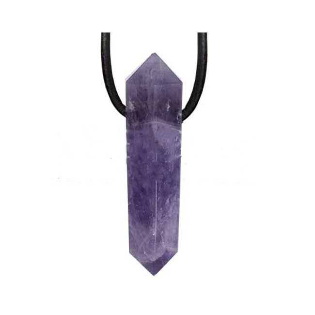 2 Points Amethyst Necklace