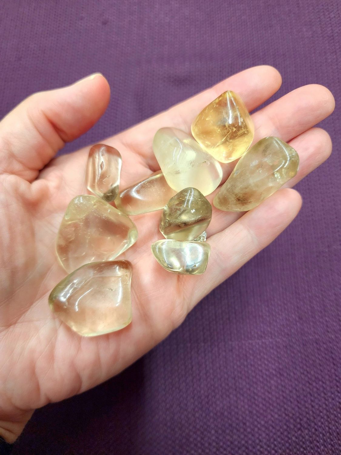 Natural Citrine Tumble