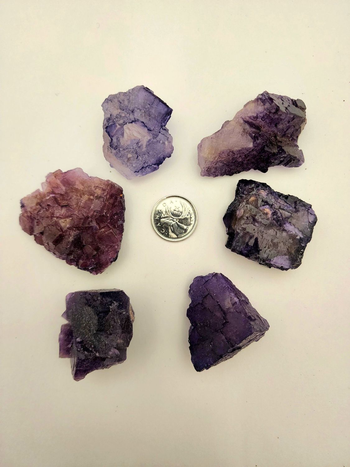 Fluorite Clusters / Raw