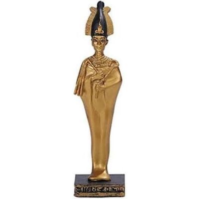 Osiris Statue 1 7/8"x 1 7/8"x 6 1/8" Black&amp;Gold